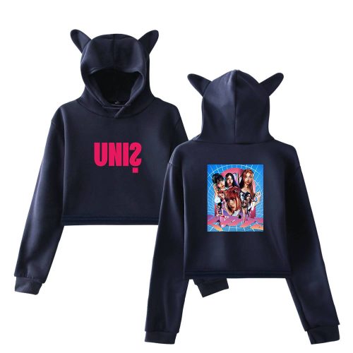 Unis Cropped Hoodie #2