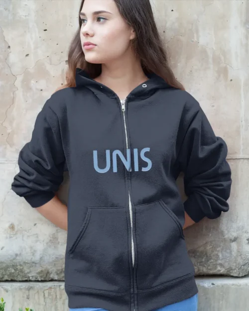 UNIS Color Splash Zip Hoodie