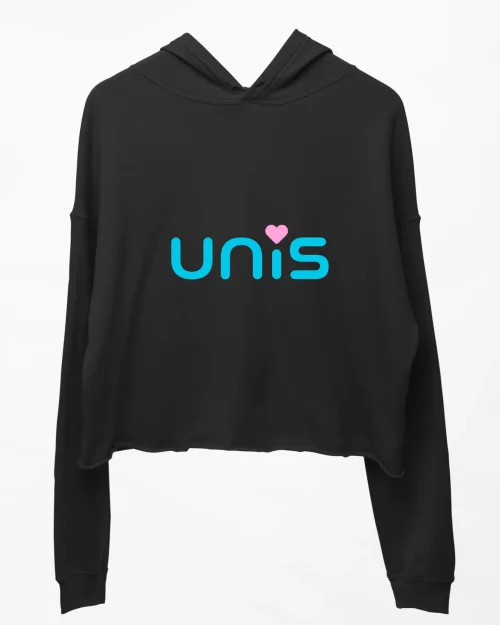 UNIS We UNIS Cropped Hoodie